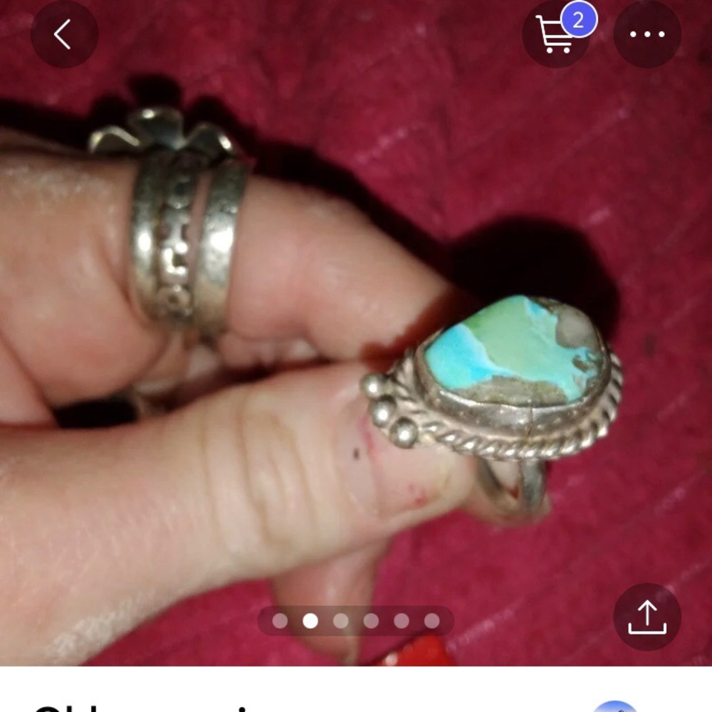 Very very old pawn ring it’s about 50 years old was my grandfather